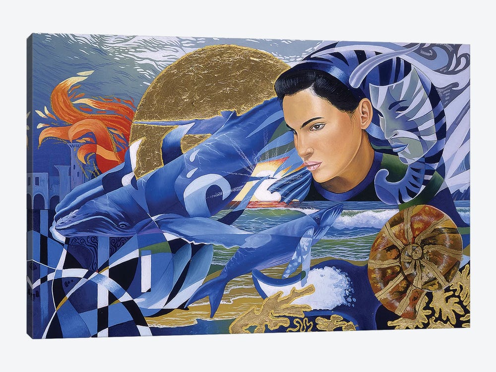 Atlantis Rising by Graeme Stevenson 1-piece Canvas Artwork