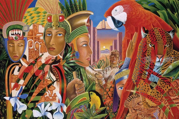 Parrots: Aztec Days by Graeme Stevenson