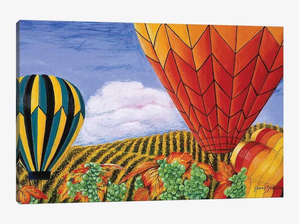California Balloons by Graeme Stevenson 1-piece Canvas Art Print