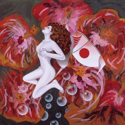 Ecstacy by Graeme Stevenson framed wall art