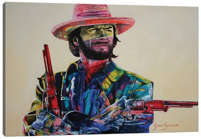 Die'n Is A Hell Of A Way To Make A Living Canvas Art Print - Westerns