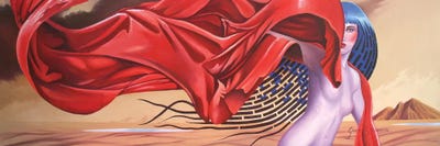 Digital Desire by Graeme Stevenson framed canvas print