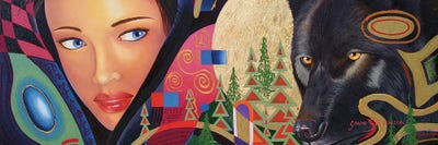 In The Forest by Graeme Stevenson multi panel art