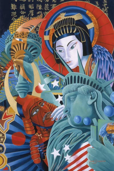 East Meets West by Graeme Stevenson framed wall art