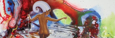 Mother Of Life by Graeme Stevenson multi panel art