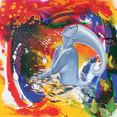 Some Where Out There by Graeme Stevenson framed wall art