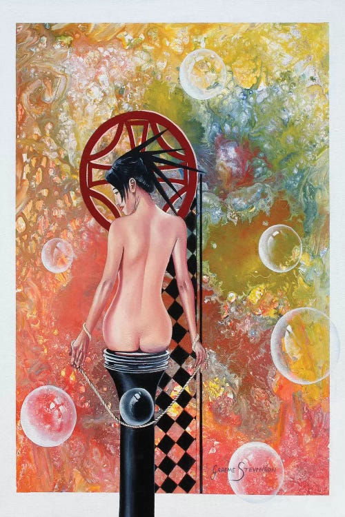 Geisha by Graeme Stevenson wall art