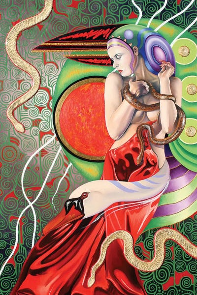 Temptation Of Eve by Graeme Stevenson framed wall art