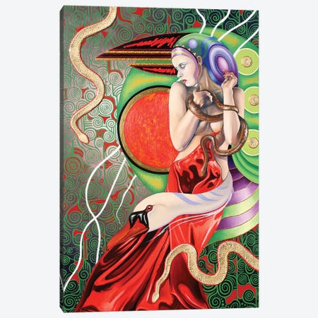 Temptation Of Eve Canvas Print #GST266} by Graeme Stevenson Canvas Artwork