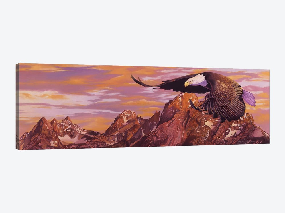 Teton Majesty by Graeme Stevenson 1-piece Canvas Print