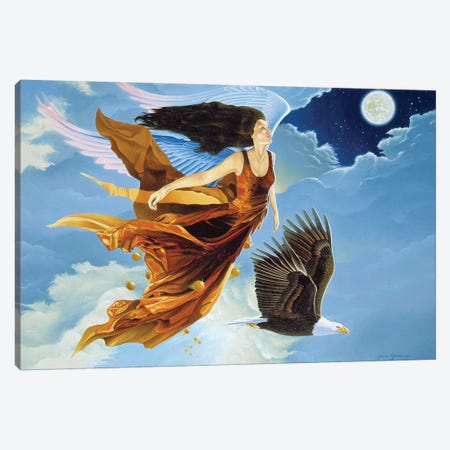 That Night In Heaven Canvas Print #GST270} by Graeme Stevenson Canvas Art