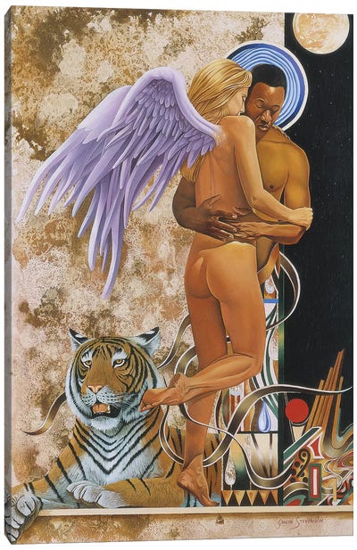 The Embrace Canvas Art Print - Graeme Stevenson