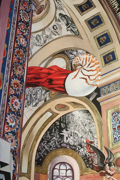 The Nature Of Fibonacci by Graeme Stevenson framed wall art