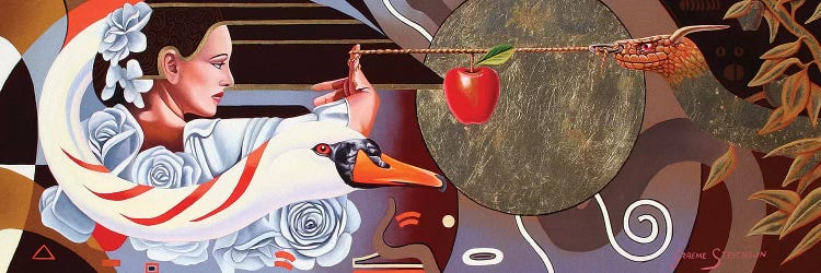 The Temptation Of Eve by Graeme Stevenson wall art