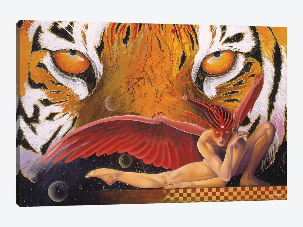 The Tigress by Graeme Stevenson 1-piece Canvas Art
