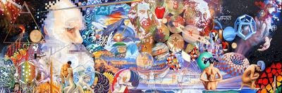 The Truth Large Format by Graeme Stevenson multi panel art