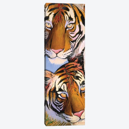 Tiger Tiger Canvas Print #GST321} by Graeme Stevenson Canvas Artwork