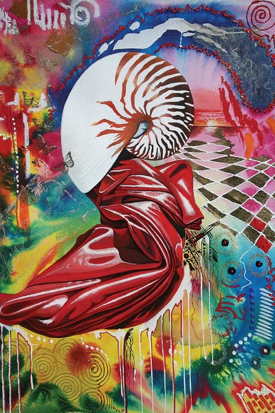 Time Of Fibonacci by Graeme Stevenson framed wall art