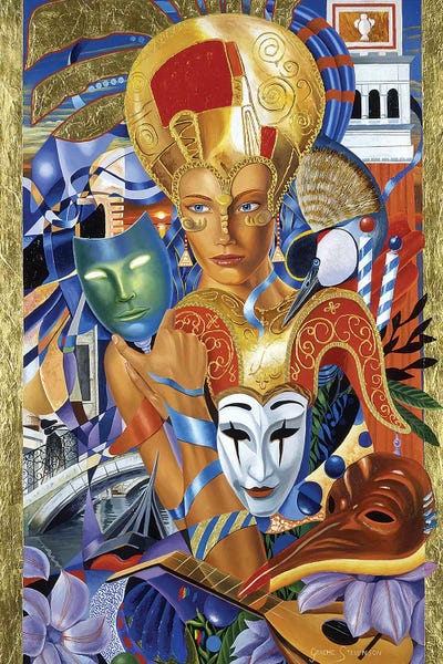 Venice Awaits by Graeme Stevenson framed wall art