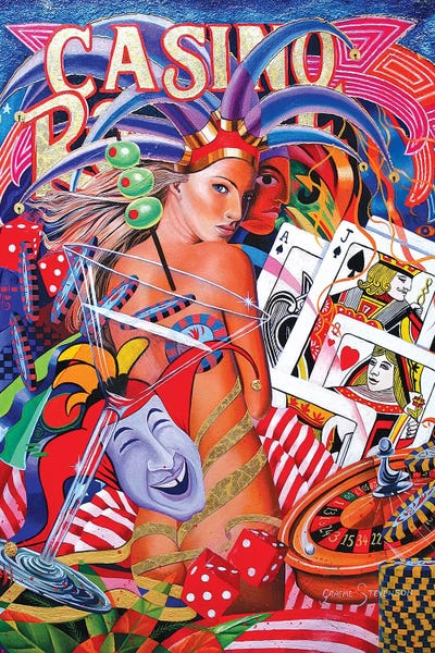 Viva Las Vegas I by Graeme Stevenson canvas print