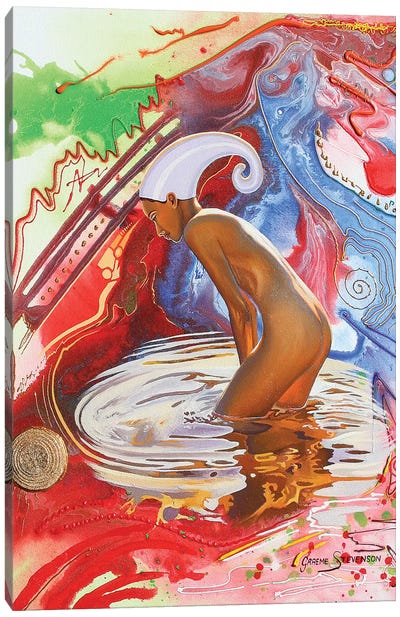 Water Spirit Canvas Art Print - Graeme Stevenson