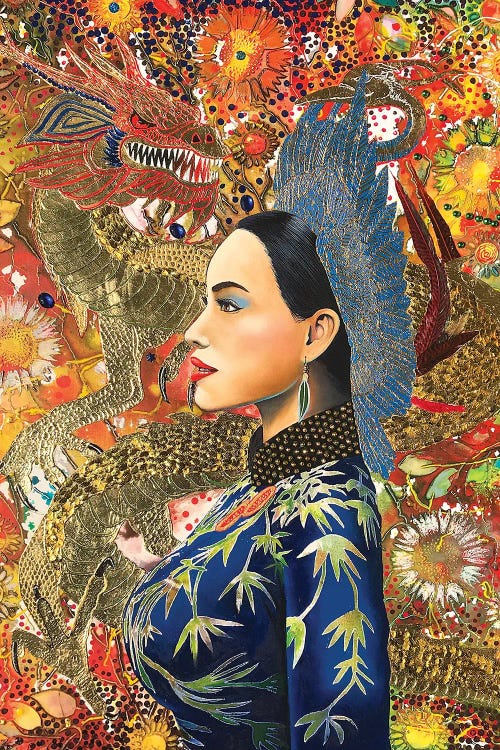 Dragon Lady by Graeme Stevenson wall art