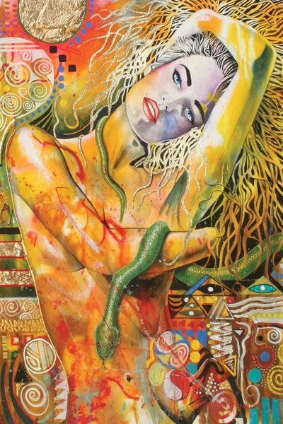 Ode To Klimt by Graeme Stevenson framed wall art