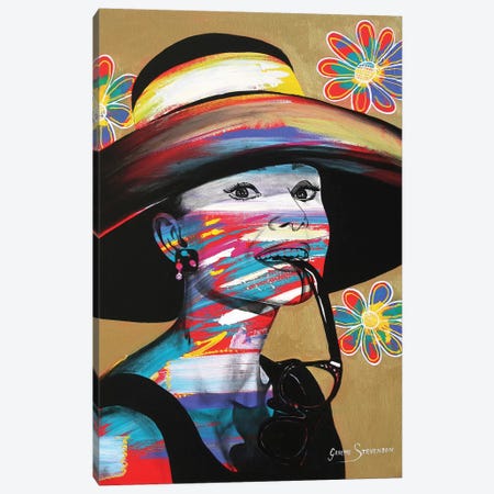 Audrey Canvas Print #GST8} by Graeme Stevenson Canvas Artwork