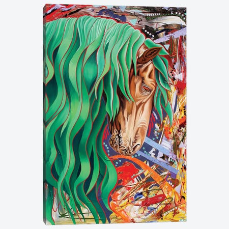 The Emerald King Canvas Print #GST93} by Graeme Stevenson Canvas Print
