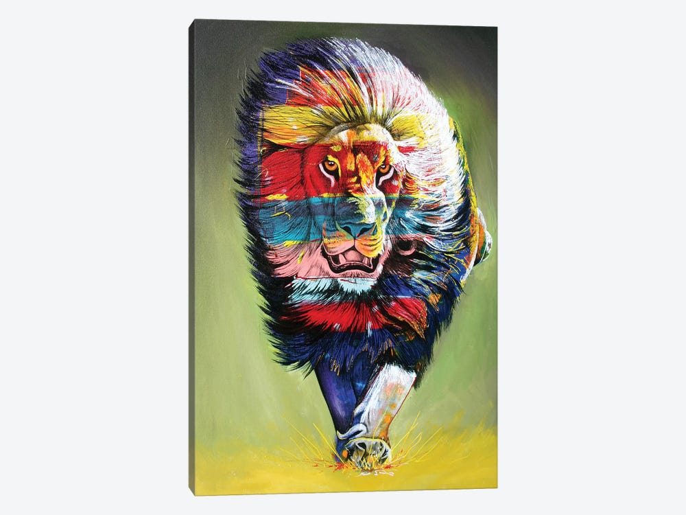 The Rainbow Hunter by Graeme Stevenson 1-piece Canvas Artwork