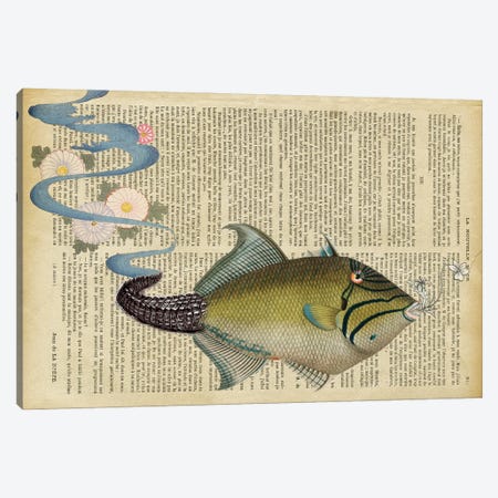 The Fish Canvas Print #GSZ23} by Gloria Sánchez Canvas Artwork