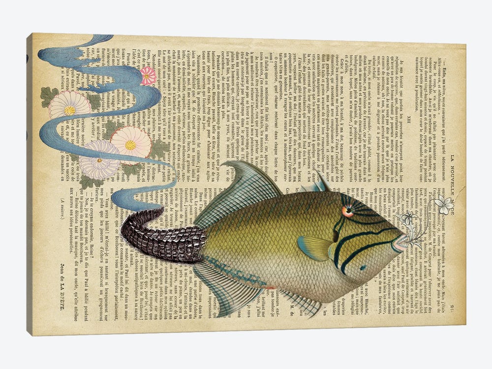 The Fish by Gloria Sánchez 1-piece Art Print