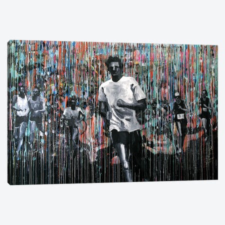 Marathon Man Canvas Print #GTA29} by David Gista Canvas Wall Art