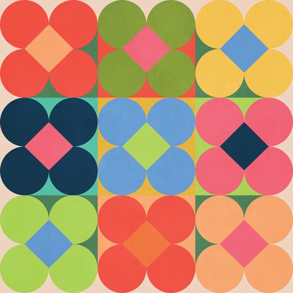 Gaite: Geometric Flowers 01 by Gaite