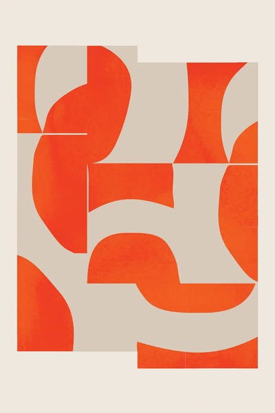 Gaite - Canvas Prints: Minimal Geometric Shapes 225 by Gaite