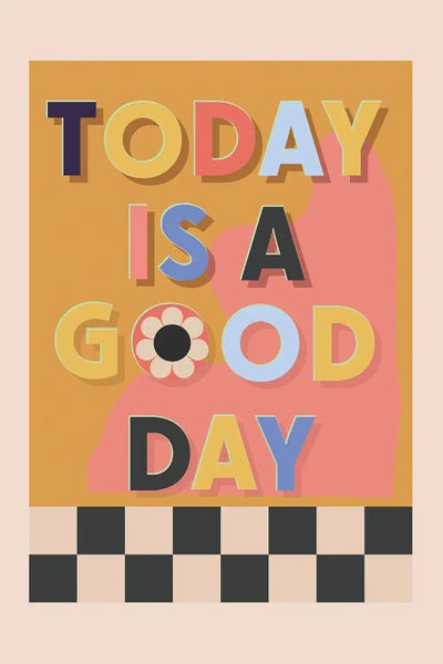 Gaite - Canvas Prints: Today Is A Good Day by Gaite