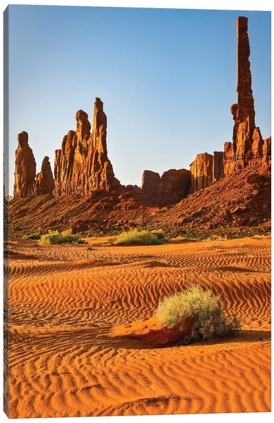 USA, Arizona. Monument Valley, Totem Canvas Art Print - Desert Landscape Photography