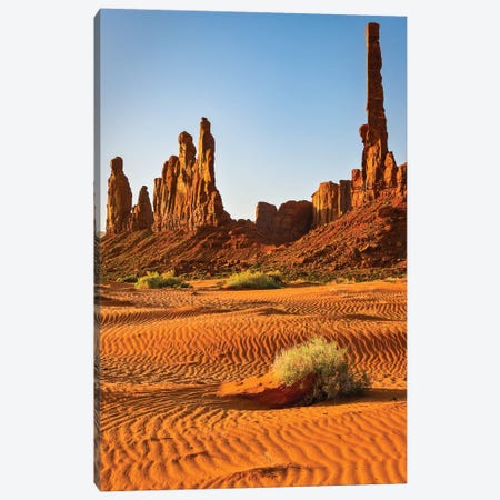 USA, Arizona. Monument Valley, Totem Canvas Print #GTH17} by George Theodore Art Print