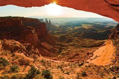USA, Utah, Canyonlands, sunrise by George Theodore framed wall art