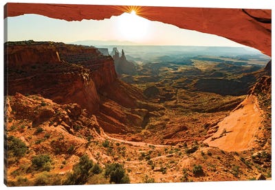 USA, Utah, Canyonlands, sunrise Canvas Art Print - Utah Art
