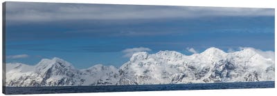 Antarctica, Elephant Island, panorama Canvas Art Print - Glacier & Iceberg Art