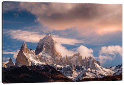 Argentina, Patagonia. Fitz Roy Canvas Art Print