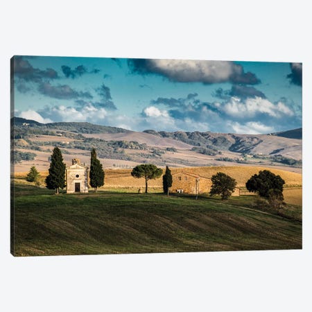 Italy, Tuscany. Chapel Canvas Print #GTH47} by George Theodore Canvas Artwork