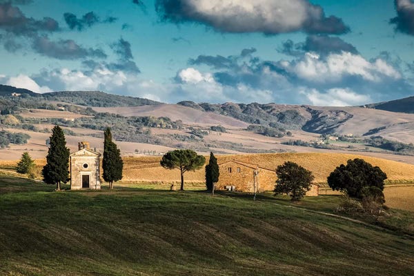 George Theodore: Italy, Tuscany. Chapel by George Theodore