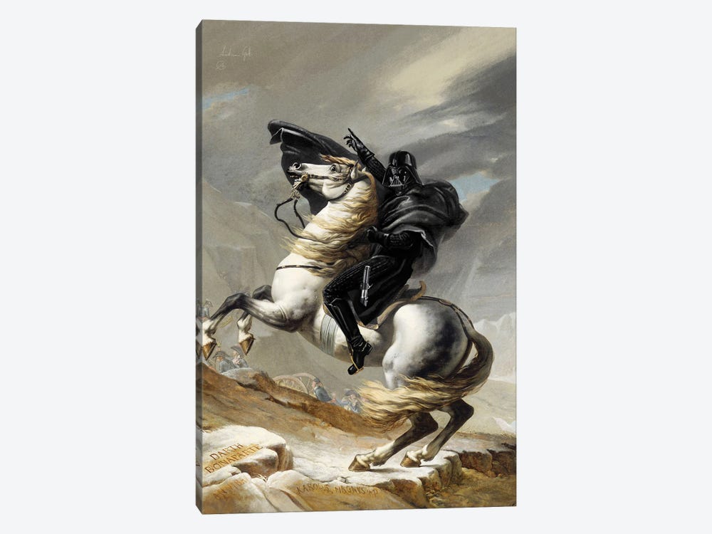 Darth Napoleon by Andrea Gatti 1-piece Canvas Art Print