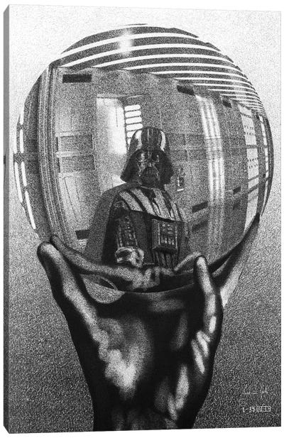 Darth Escher Canvas Art Print - Star Wars