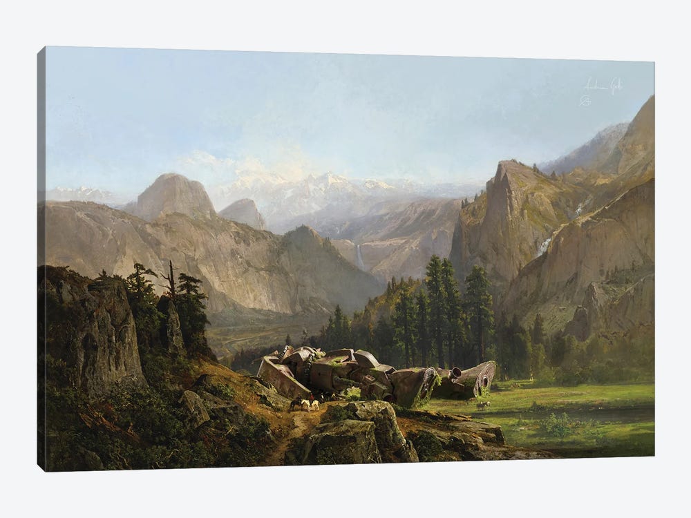 Yosemite Valley Zaku by Andrea Gatti 1-piece Canvas Art