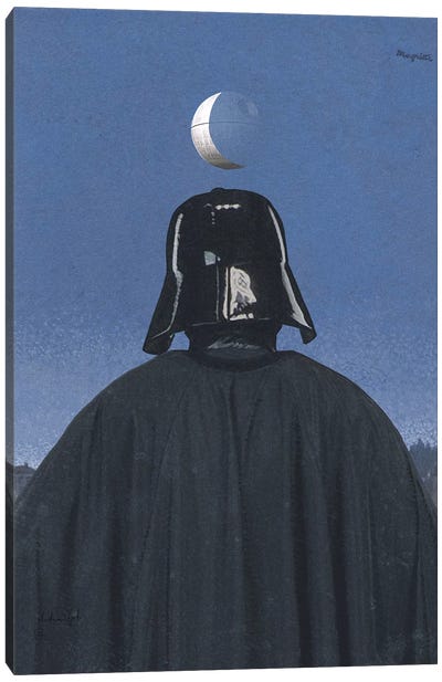 The Schoolmaster Canvas Art Print - Darth Vader