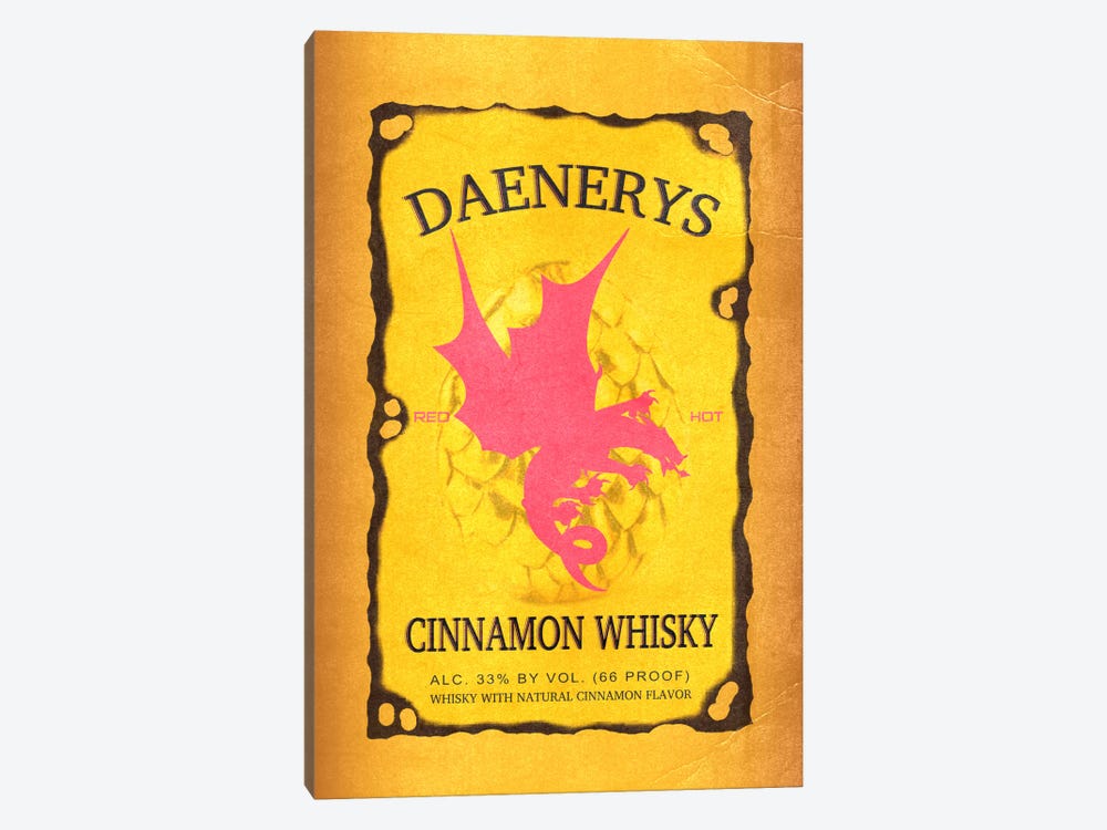 Daenerys Cinnamon Whisky by 5by5collective 1-piece Canvas Art