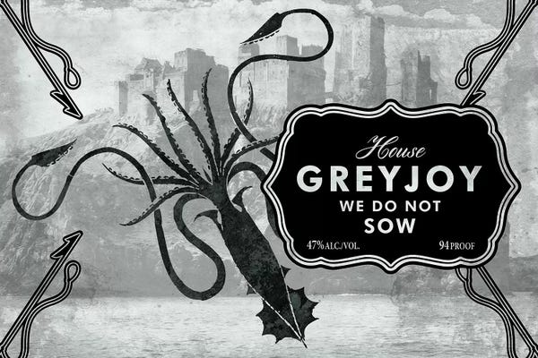 Squid: Greyjoy Rum by 5by5collective